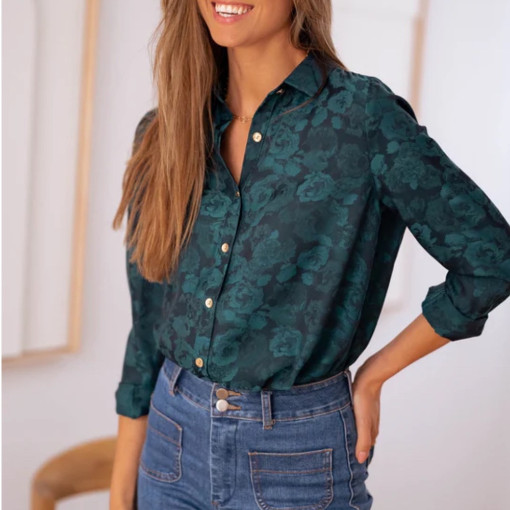 Easy Clothes Paula Button Up Shirt | S
